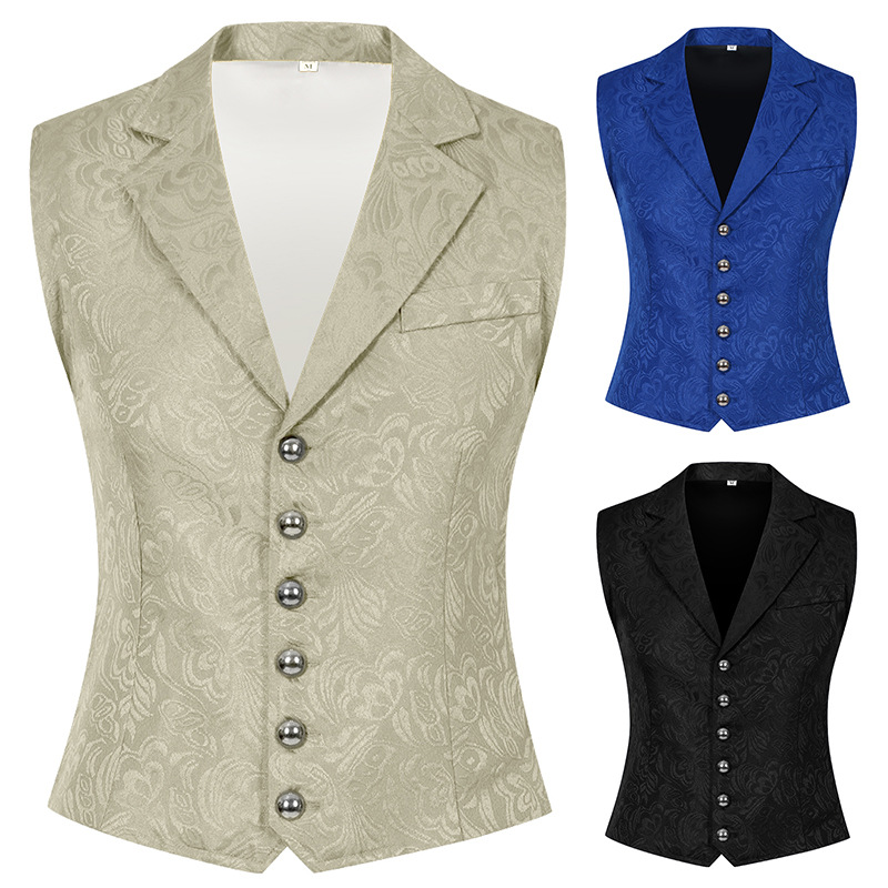 Mens Fashion Vest - Jas Vest Pria Ukuran Besar untuk