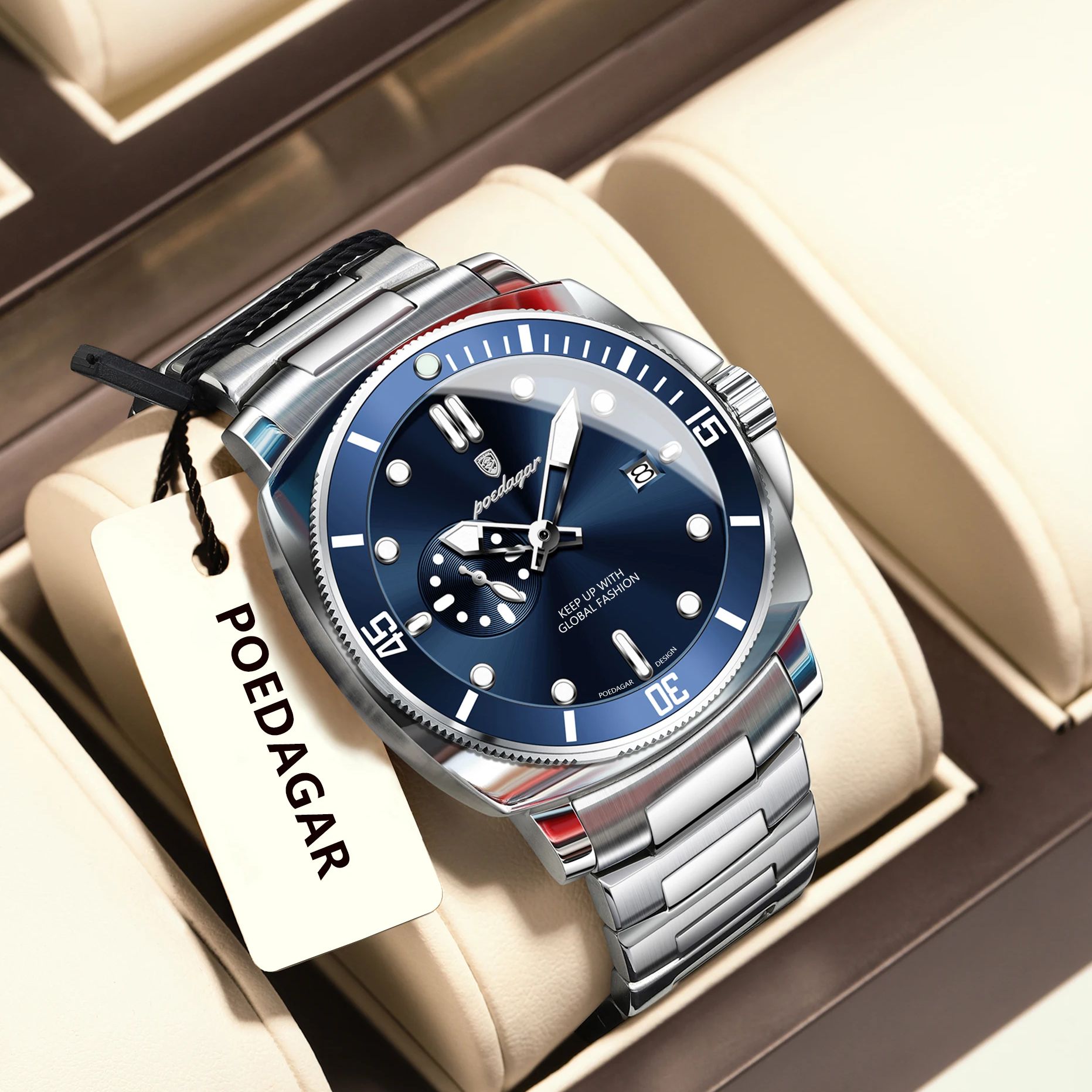 Men'S Fashion Zone - POEDAGAR Jam Tangan Mewah Modis Teratas