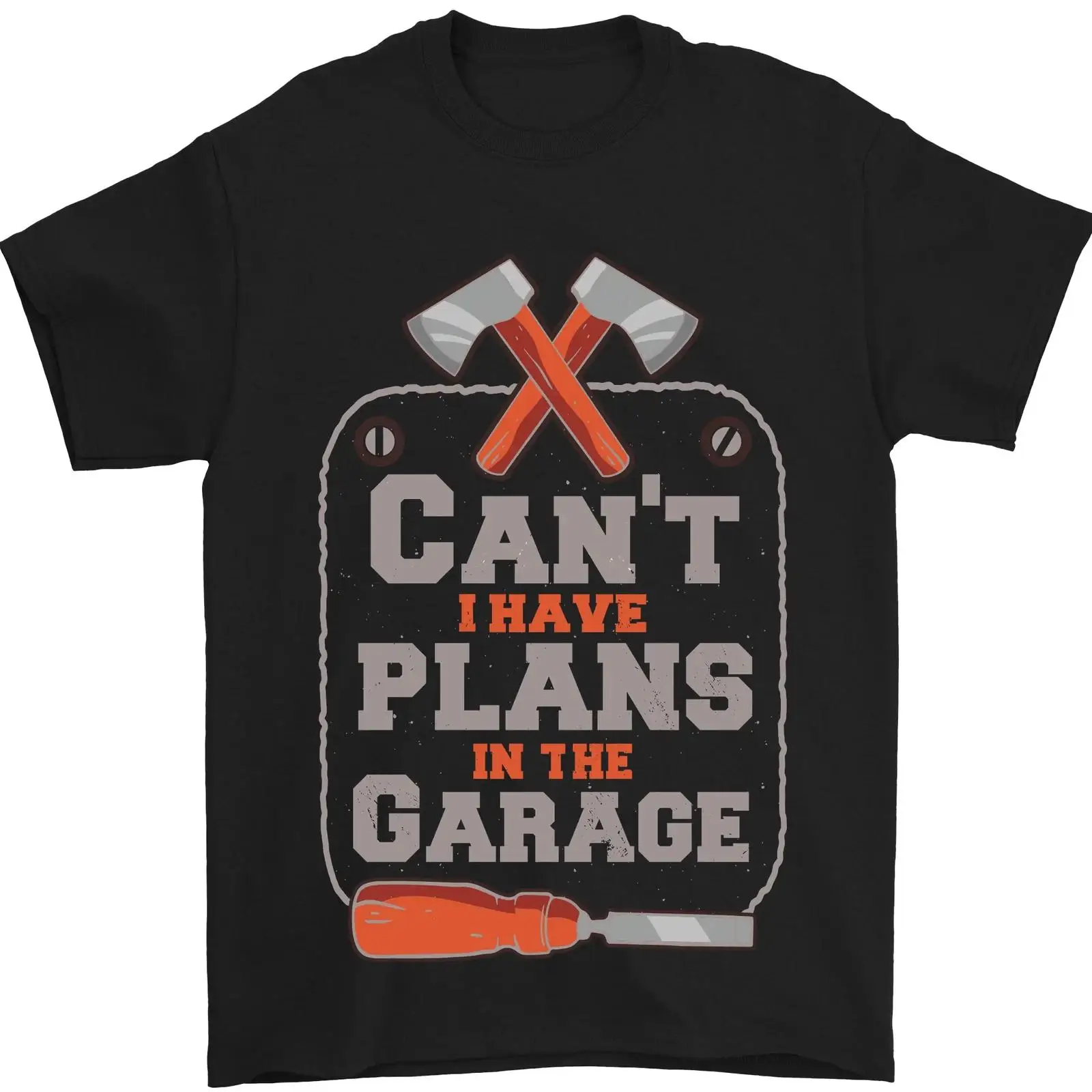 Men'S Fashion Garage - Kaos Pläne IN The Garage Tischler