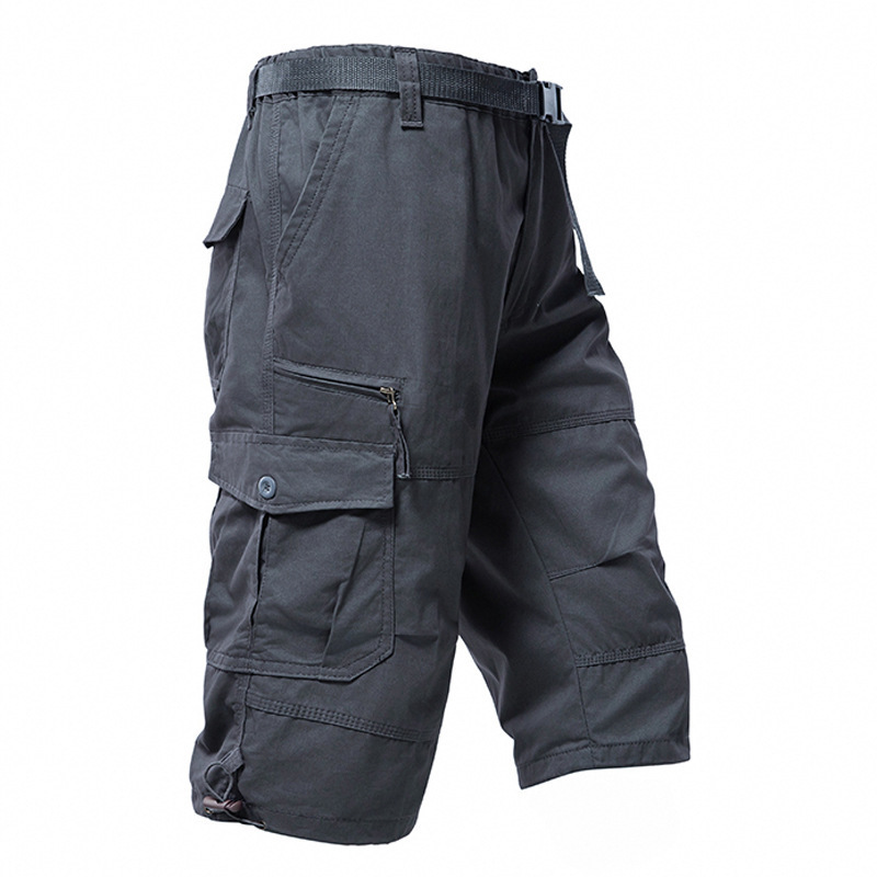 Men'S Fashion Xxl - Celana Pendek Pria Katun 3/4 Longgar