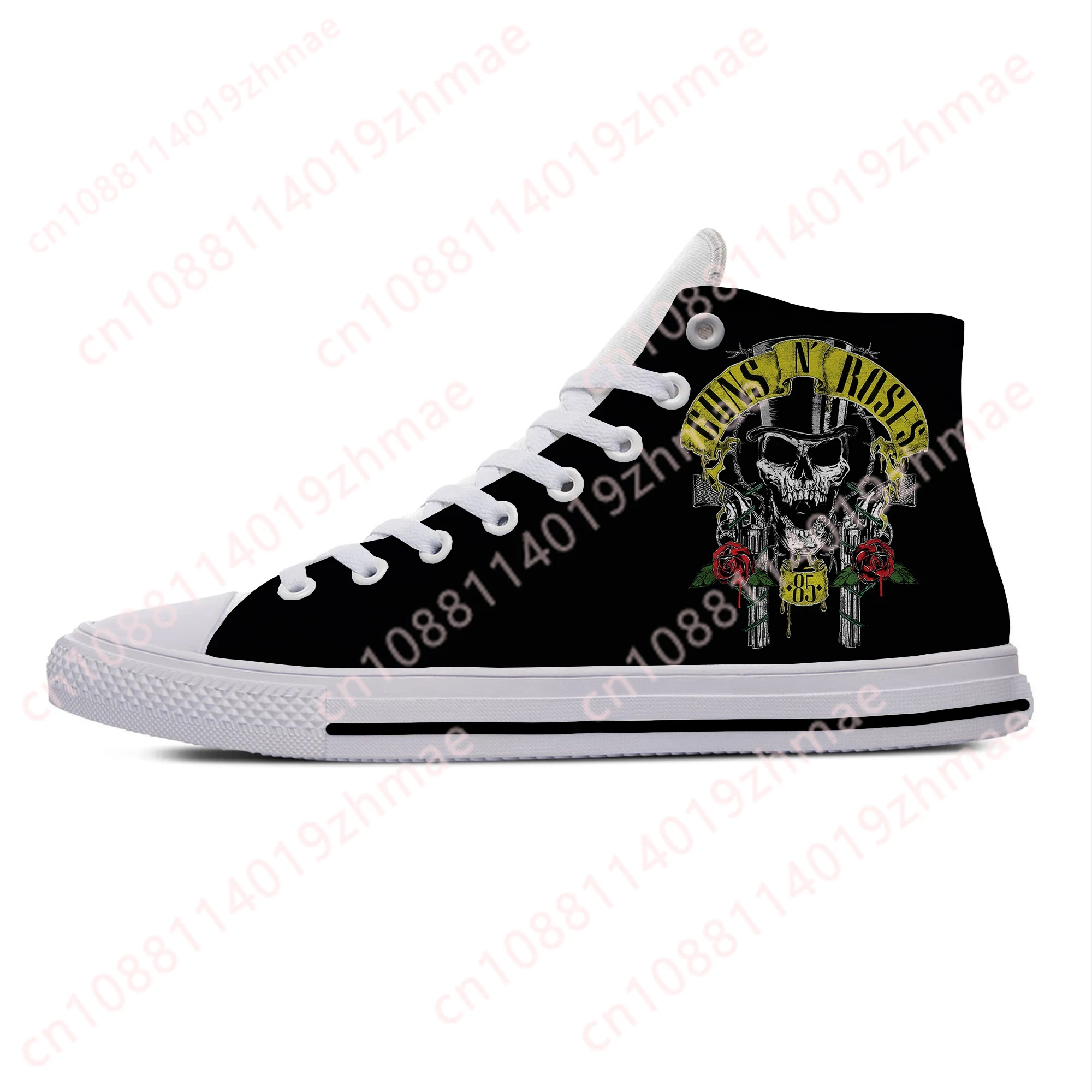 Mens Fashion Week - Sepatu Kain Kasual Lucu Bergaya Band