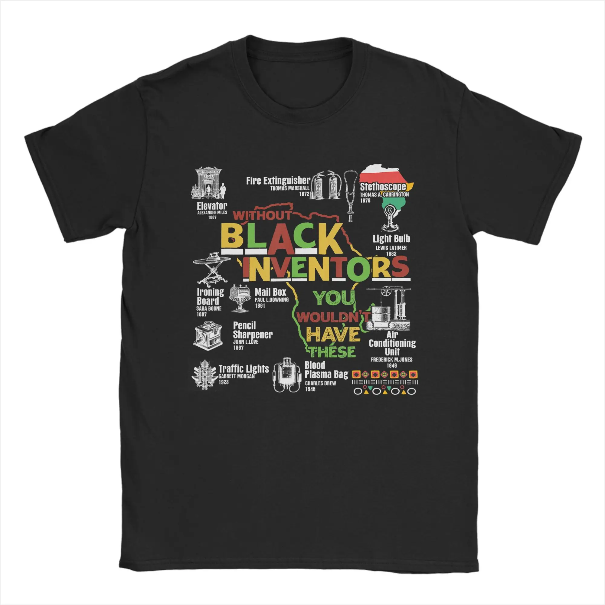 Men'S Fashion History - Kaus Katun 100 Afrika Amerika Bulan