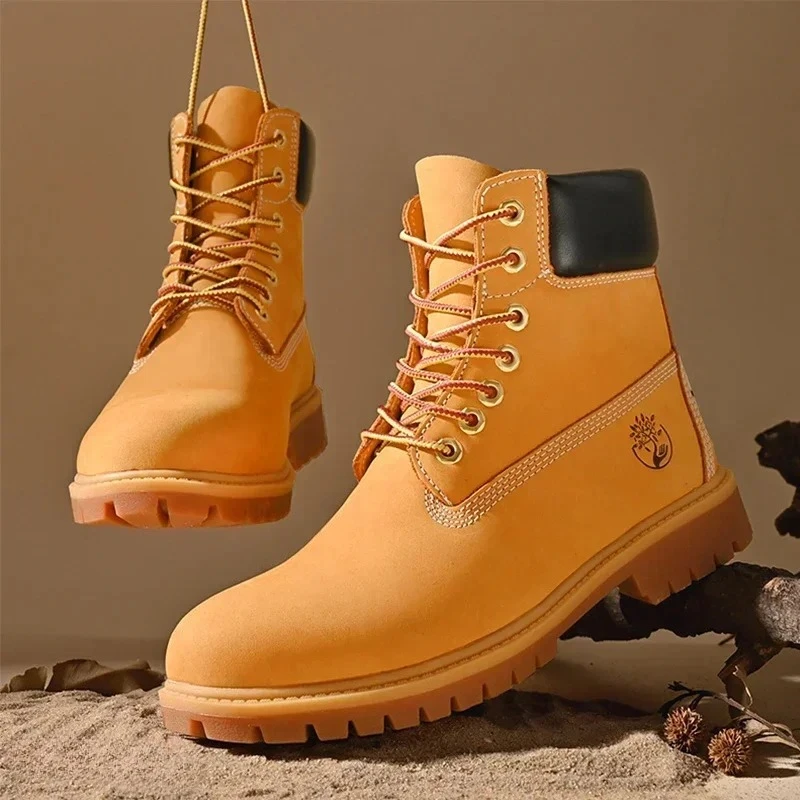 Men'S Fashion News - Sepatu Boots Pria High Top Berkualitas