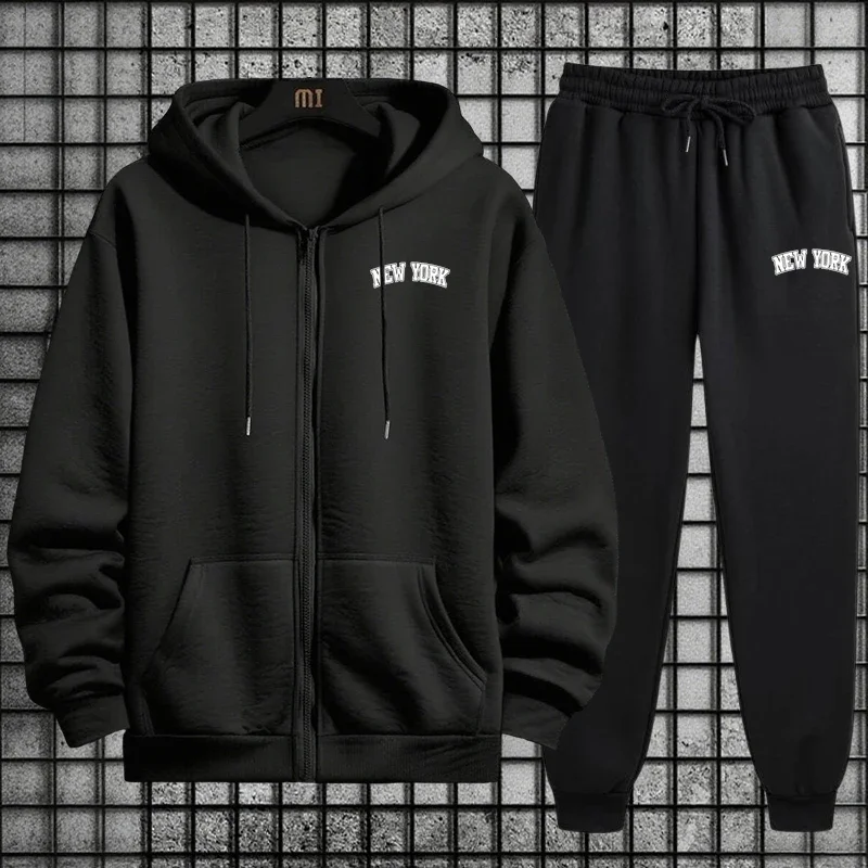 Mens Fashion Zip Up - Setelan Olahraga Pria Berkualitas 2026 Musim