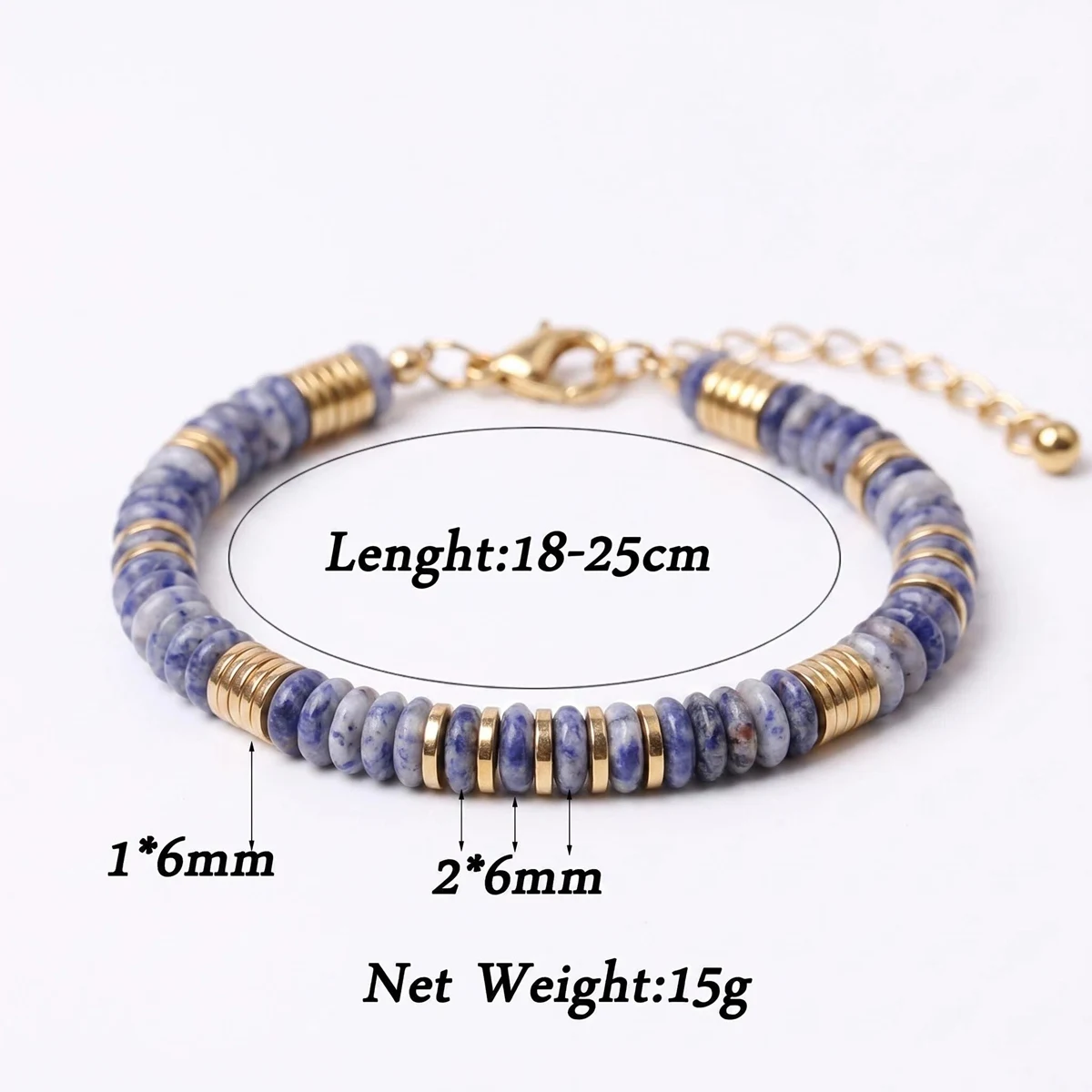 Gelang Batu Permata Berbentuk  - Mens Fashion Discord ulasan dan harga