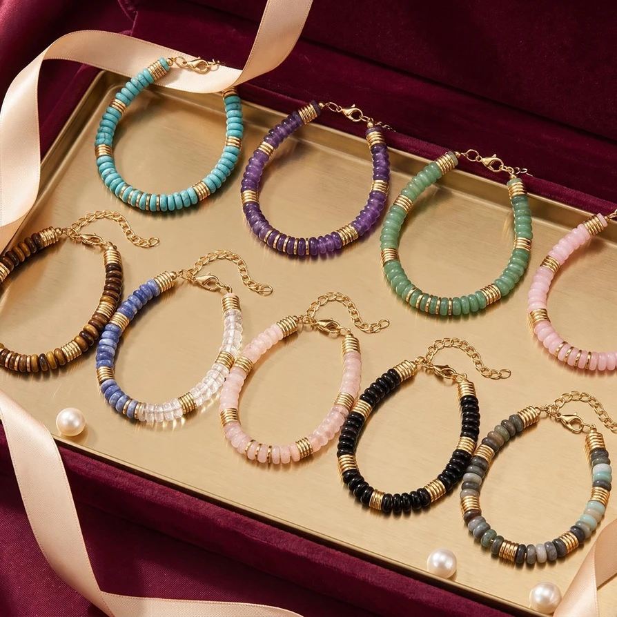 Gelang Batu Permata Berbentuk  - Mens Fashion Discord ulasan dan harga
