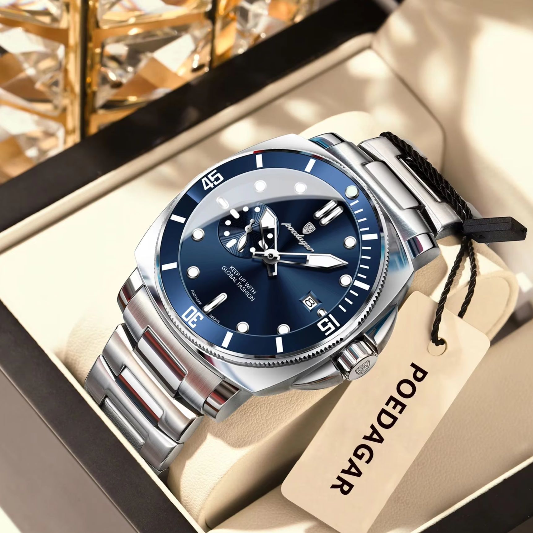 POEDAGAR Jam Tangan Mewah Modi - Men'S Fashion Zone ulasan dan harga