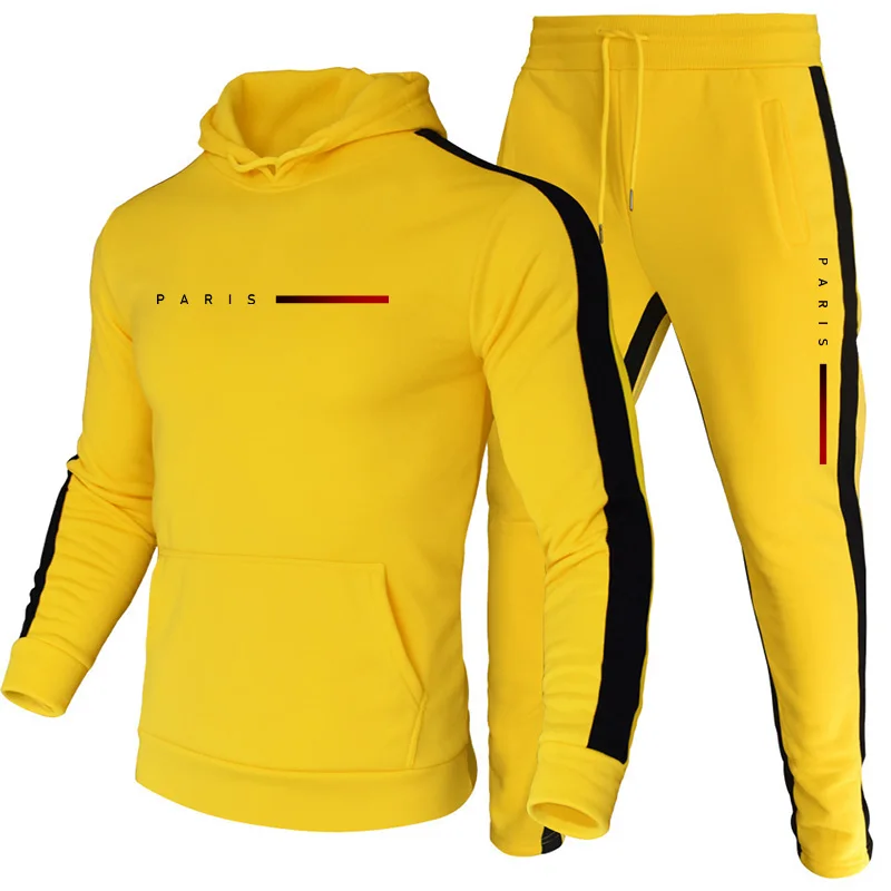 Set Hoodie Pria Gaya Paris, Sa - Men'S Fashion Pants ulasan dan harga