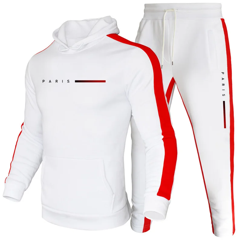 Set Hoodie Pria Gaya Paris, Sa - Men'S Fashion Pants ulasan dan harga