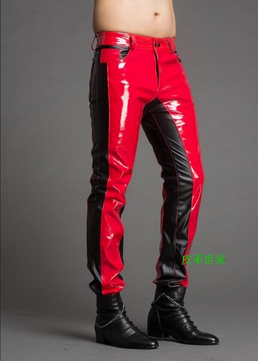 Celana Kulit Jahitan Fashion P - Jeans Pants Fashion Men ulasan dan harga