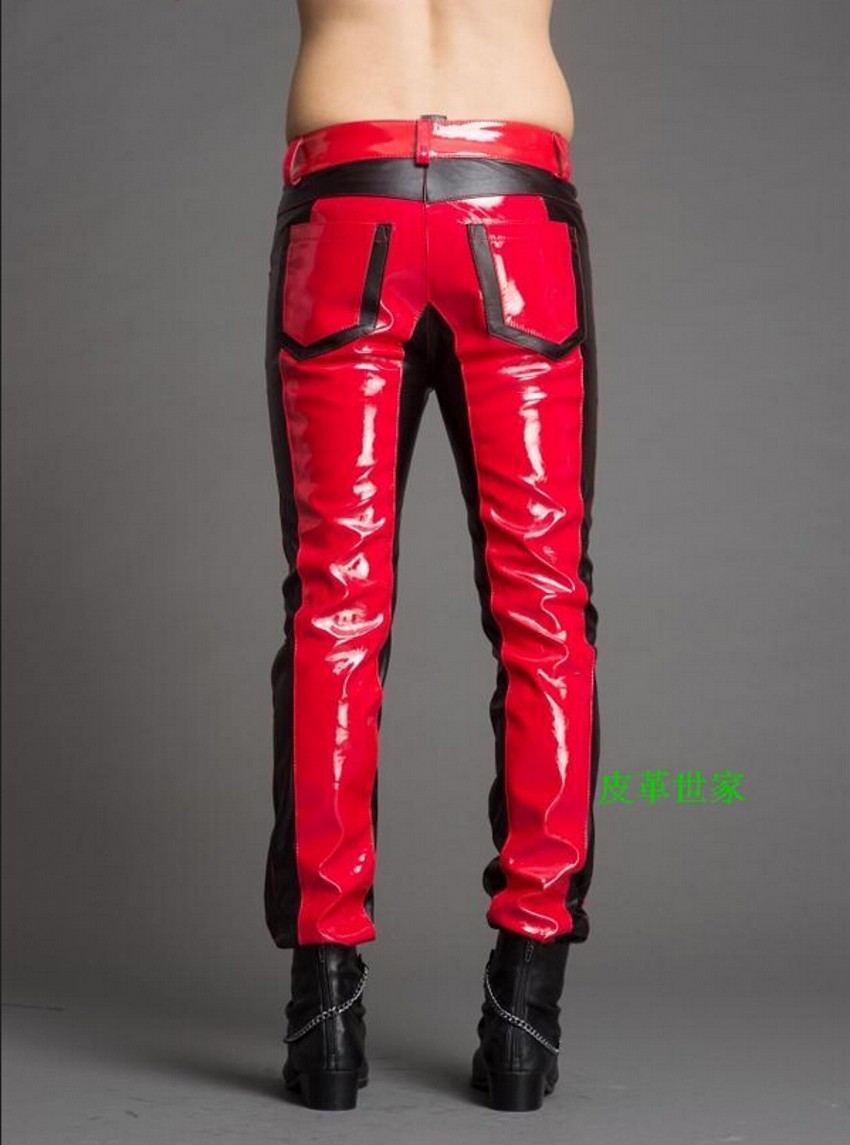 Celana Kulit Jahitan Fashion P - Jeans Pants Fashion Men ulasan dan harga