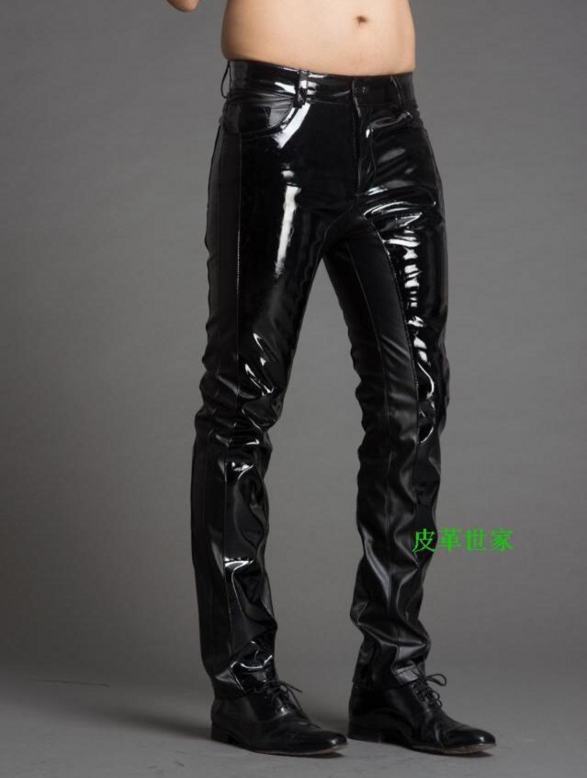 Celana Kulit Jahitan Fashion P - Jeans Pants Fashion Men ulasan dan harga