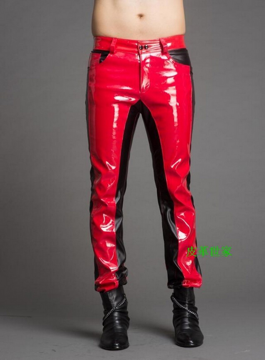 Celana Kulit Jahitan Fashion P - Jeans Pants Fashion Men ulasan dan harga