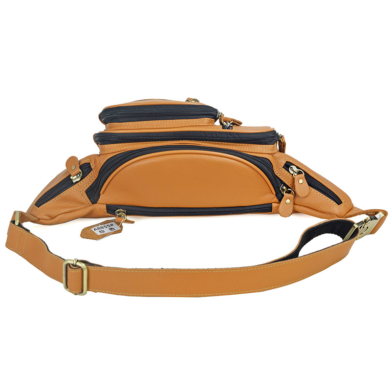 Tas pinggang kulit asli pria,  - Fashion Harness Men ulasan dan harga