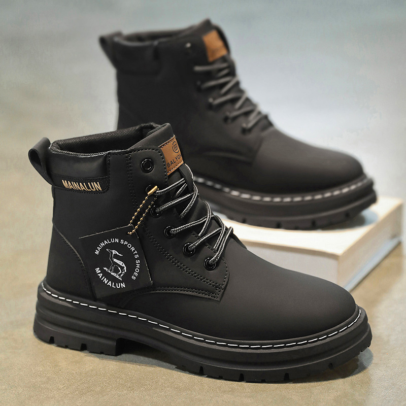 Sepatu Boots Pria Klasik High  - Men'S Fashion News ulasan dan harga