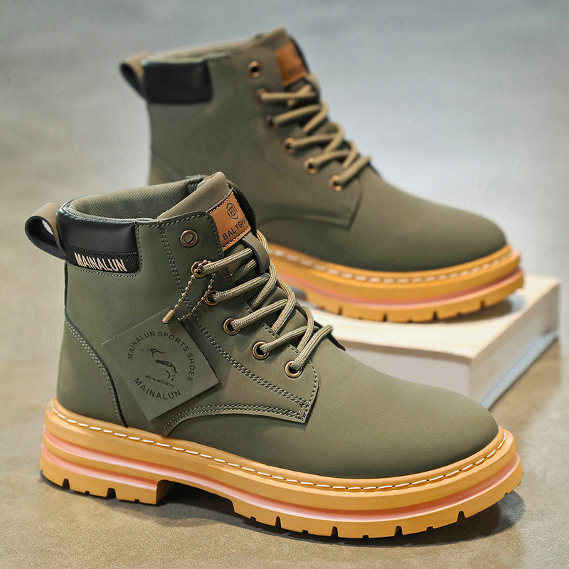 Sepatu Boots Pria Klasik High  - Men'S Fashion News ulasan dan harga