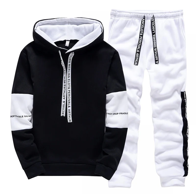 Setelan Olahraga Pria, Sweater - Mens Fashion Casual Outfits ulasan dan harga