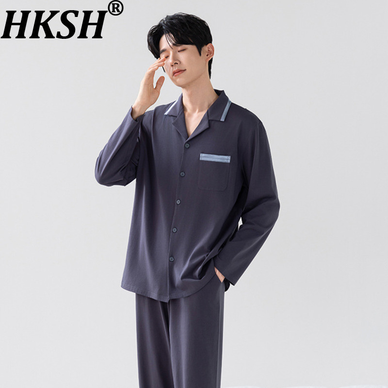 HKSH Setelan Baju Serat Katun  - Men'S Fashion Pants ulasan dan harga