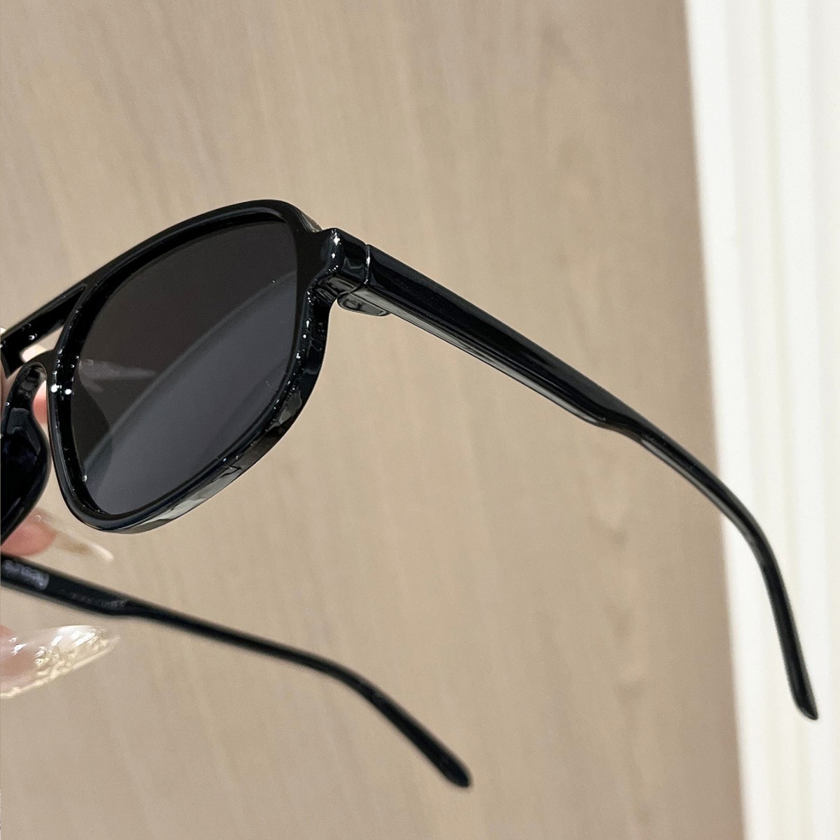 Kacamata Hitam Oval Retro Baru - Men'S Fashion Glasses ulasan dan harga