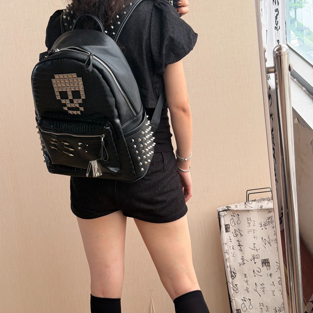 Tas Ransel Motif Kulit Buaya H - Mens Fashion Zip Up ulasan dan harga
