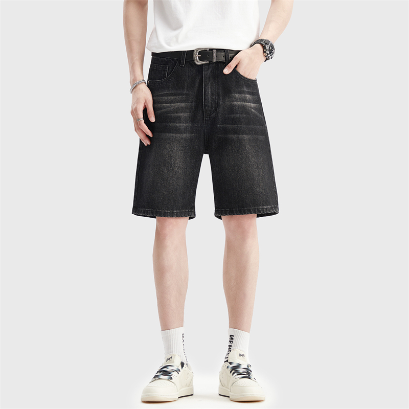 Celana Pendek Denim Hitam Tipi - Jeans Pants Fashion Men ulasan dan harga