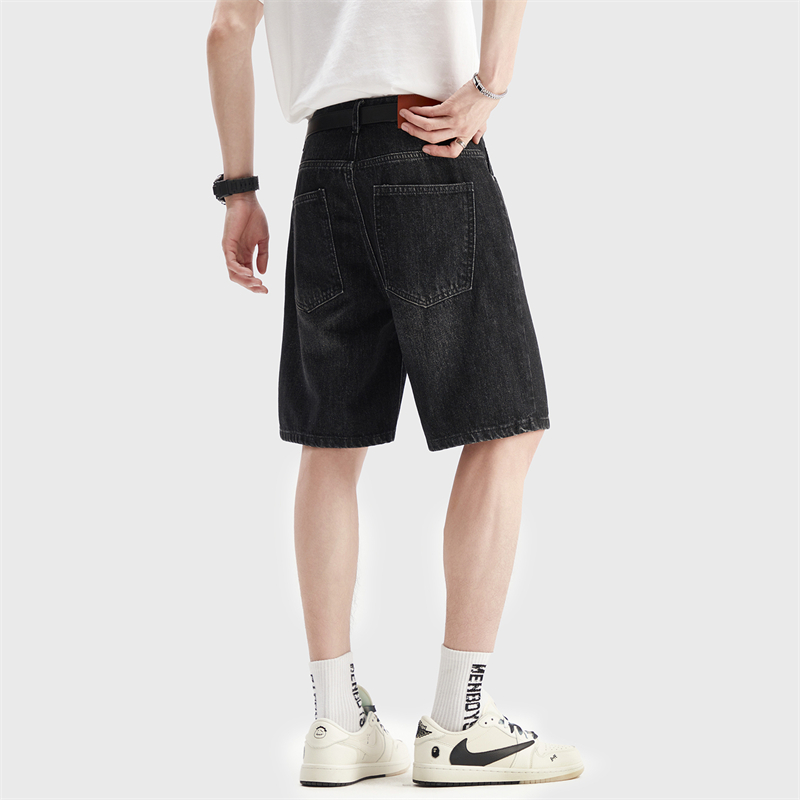 Celana Pendek Denim Hitam Tipi - Jeans Pants Fashion Men ulasan dan harga