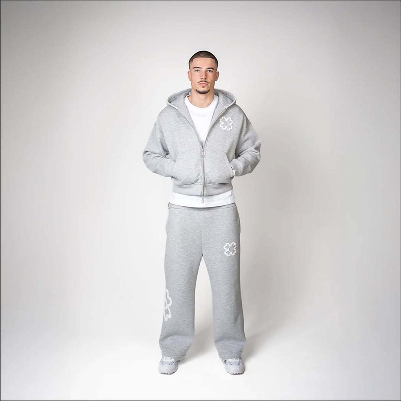 Setelan Hoodie Zip Up Oversize - Mens Fashion Zip Up ulasan dan harga