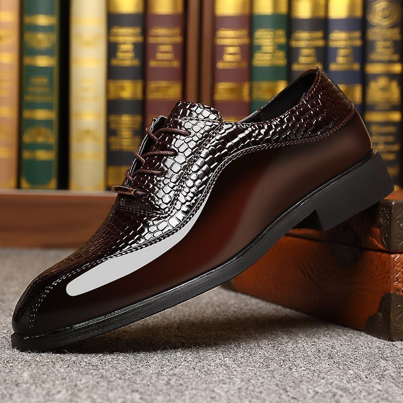 Sepatu Pria Kulit Paten Mengki - Men'S Fashion Formal ulasan dan harga