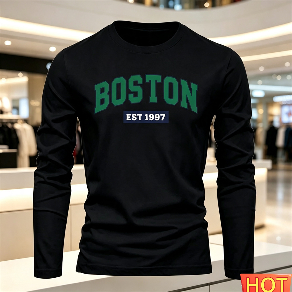 Kaos Lengan Panjang Pria Musim - Men'S Fashion ulasan dan harga