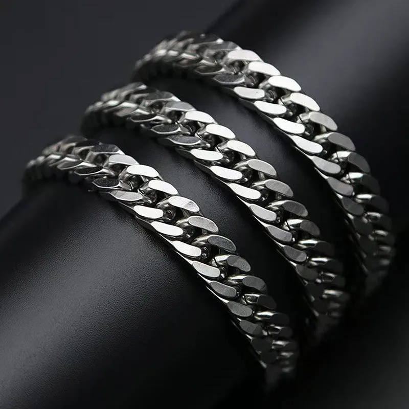 4/6/8/10/12mm Gelang Rantai Ba - Men'S Fashion Over The Years ulasan dan harga