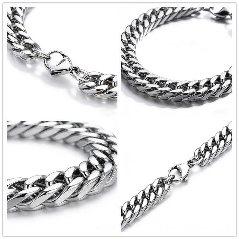 4/6/8/10/12mm Gelang Rantai Ba - Men'S Fashion Over The Years ulasan dan harga