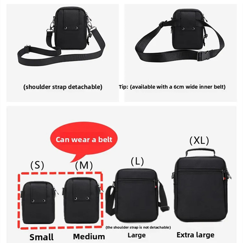 JANGEAR Tas Bahu Pria Tas Kuri - Fashion Harness Men ulasan dan harga
