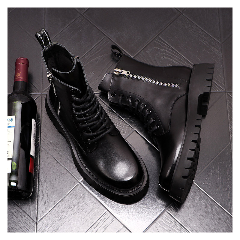 Sepatu Bot Kulit Asli Pria Mew - Men'S Fashion News ulasan dan harga
