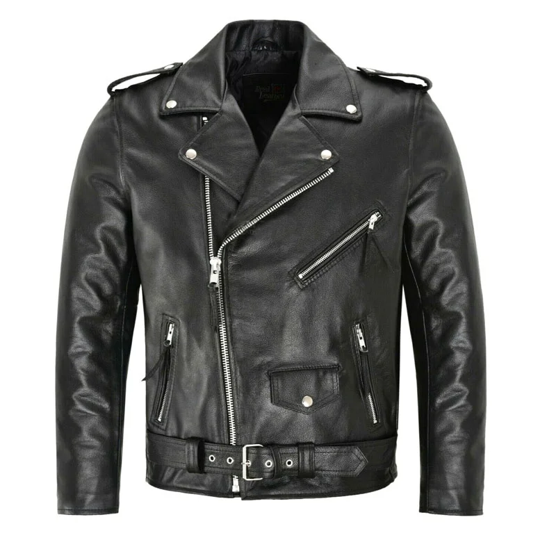 Jaket Kulit Pria Model Slim Fi - Jacket Mens Fashion ulasan dan harga