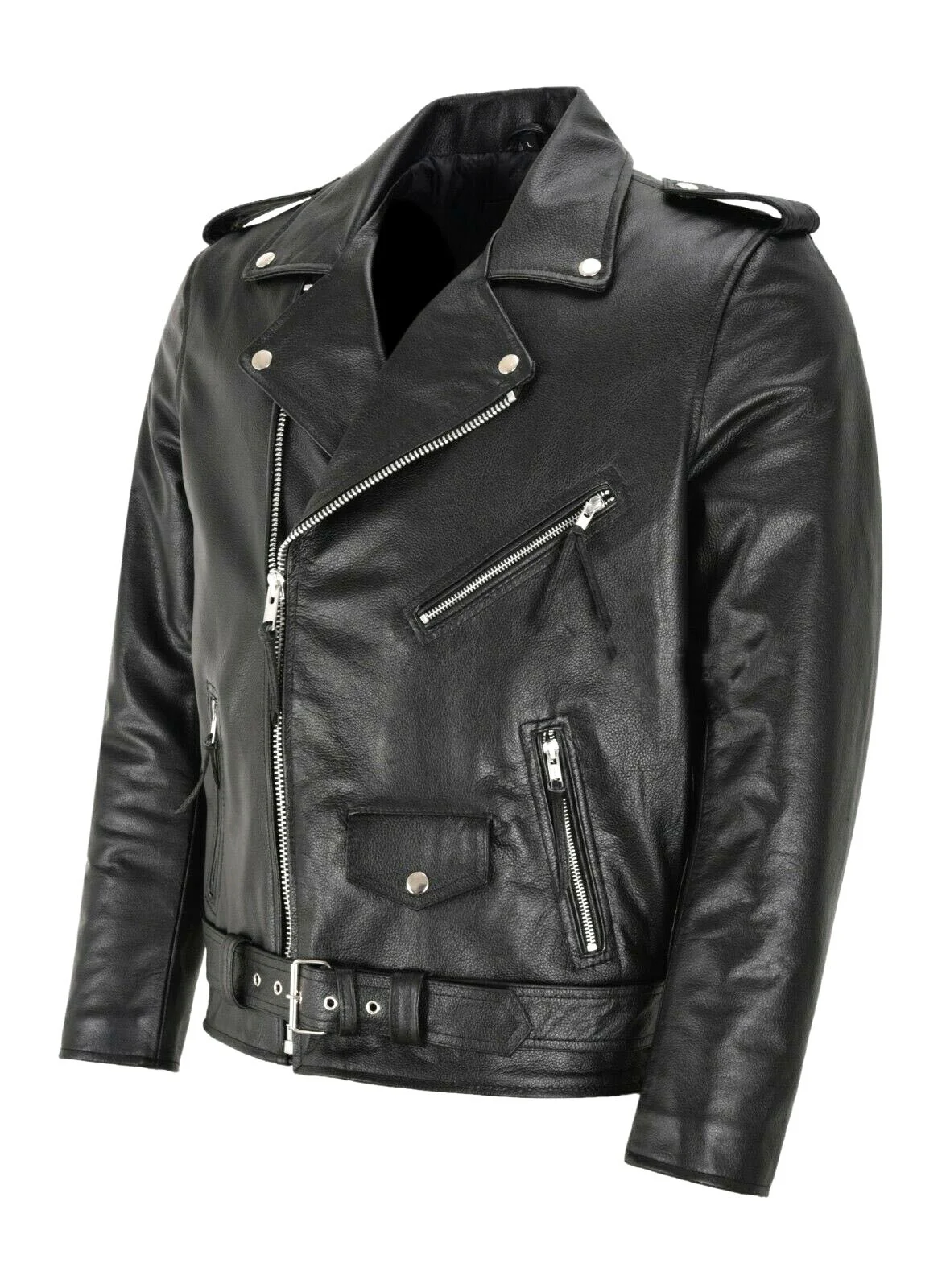 Jaket Kulit Pria Model Slim Fi - Jacket Mens Fashion ulasan dan harga