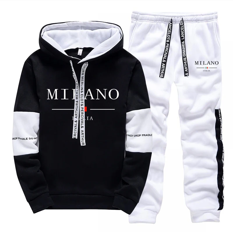 Set Pria/Hoodie/Celana Italia  - Mens Fashion Casual Outfits ulasan dan harga