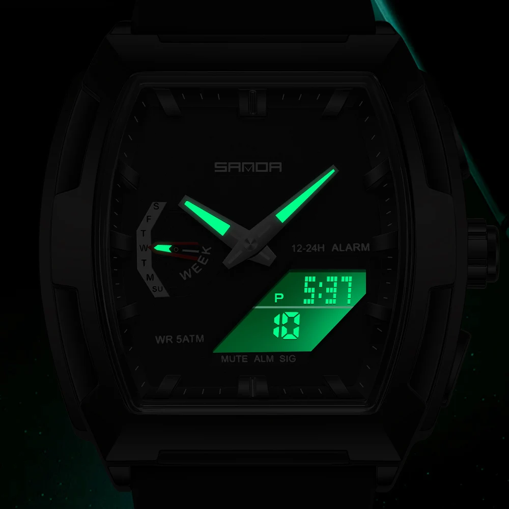 SANDA Jam Tangan Pria Militer  - Men'S Fashion Zone ulasan dan harga
