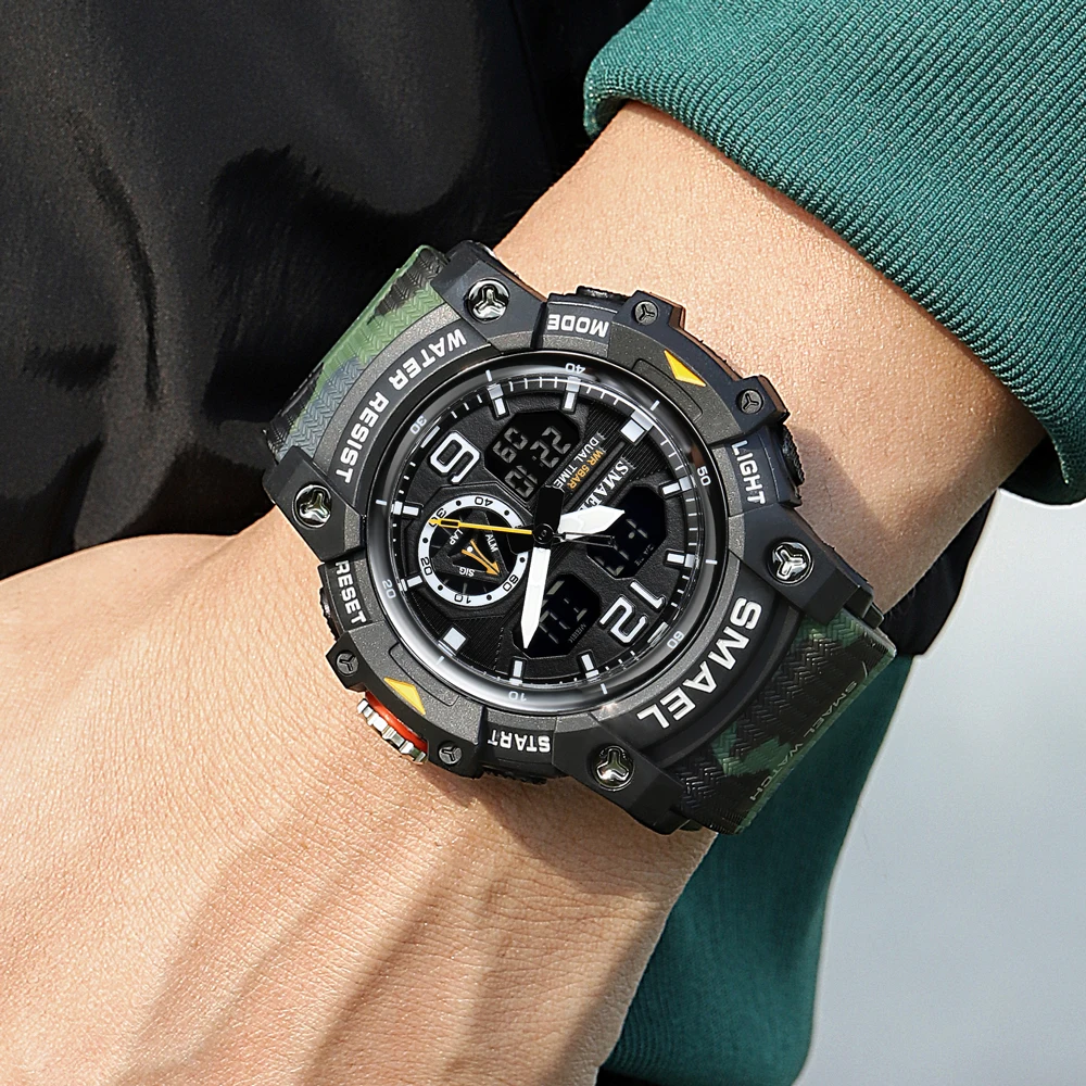 SMAEL jam tangan pria, jam tan - Men'S Fashion Zone ulasan dan harga