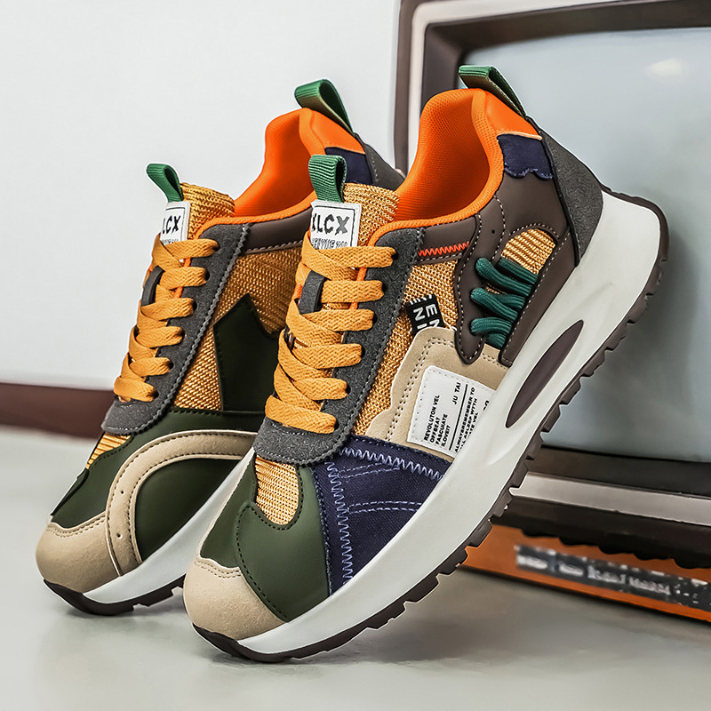 Sepatu Sneakers Putih Trendy G - Men Fashion Korean Style ulasan dan harga