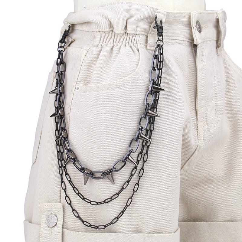 Rantai Pinggang Celana Hip Hop - Jeans Pants Fashion Men ulasan dan harga