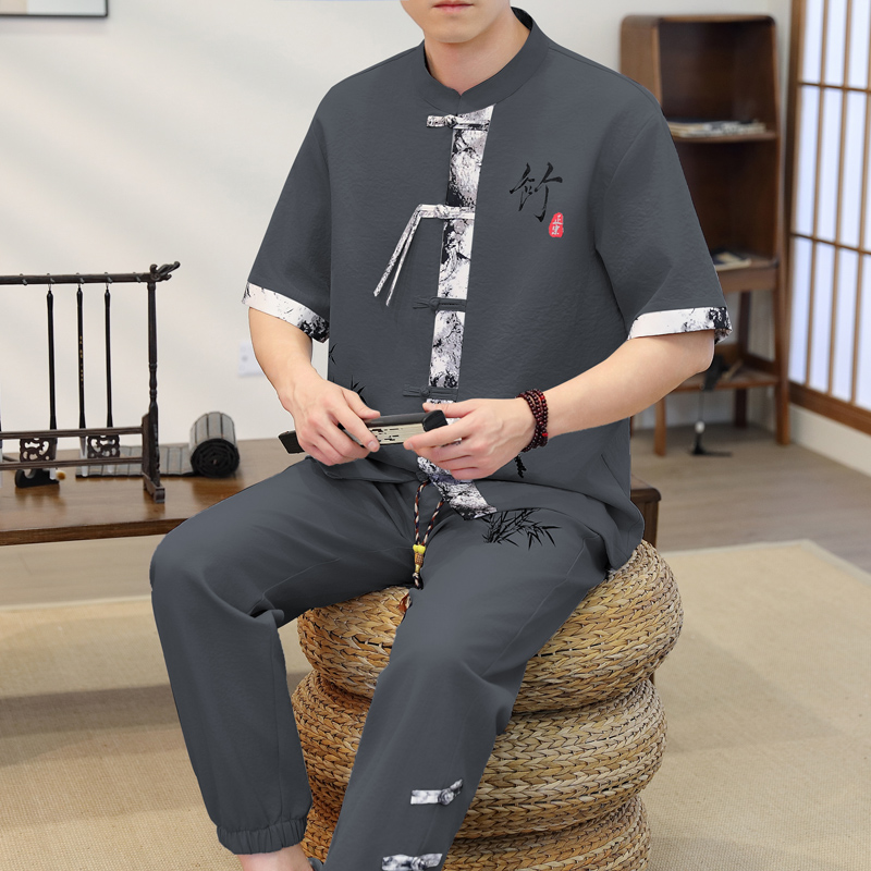 Set Kasual Pria Musim Semi 202 - Men'S Fashion Pants ulasan dan harga