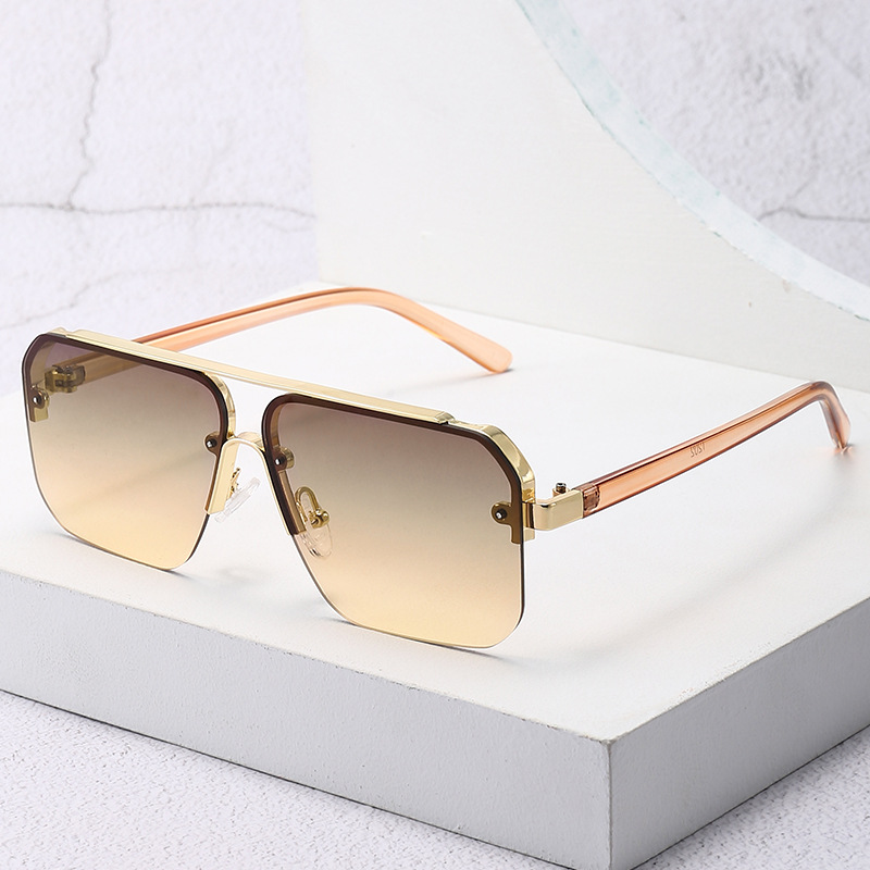 Kacamata Hitam Gradien Baru un - Men'S Fashion Glasses ulasan dan harga