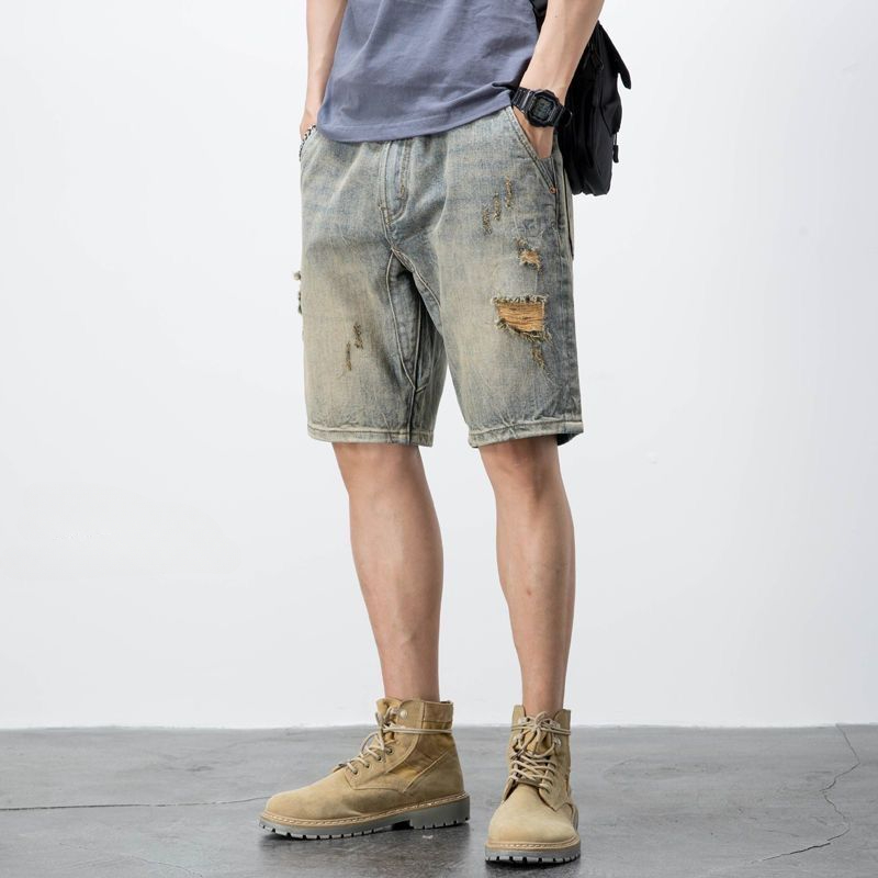 Celana Jeans pendek untuk pria - Jeans Pants Fashion Men ulasan dan harga