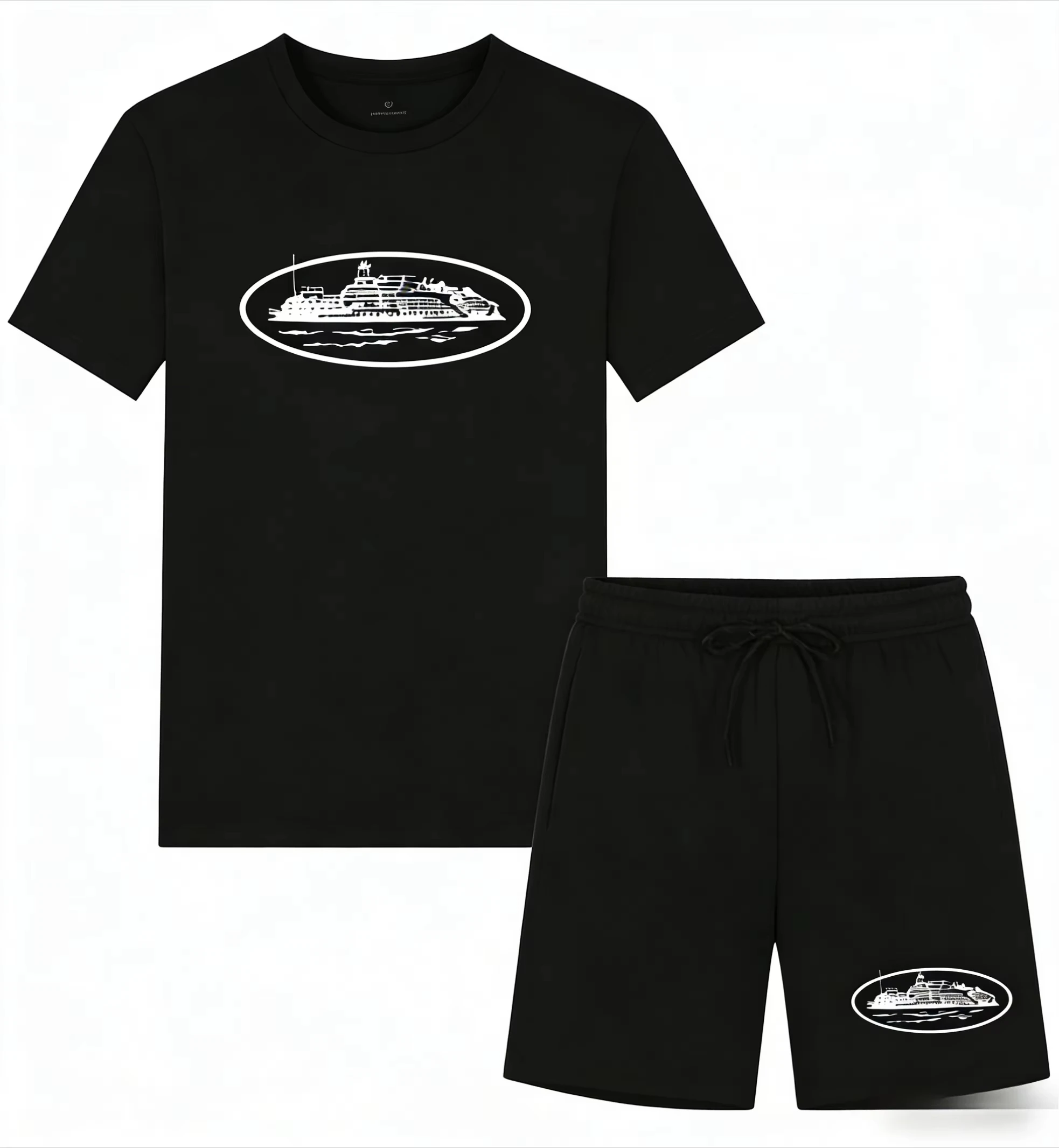 Kaos dan Celana Pendek Motif P - Men'S Fashion Rules ulasan dan harga