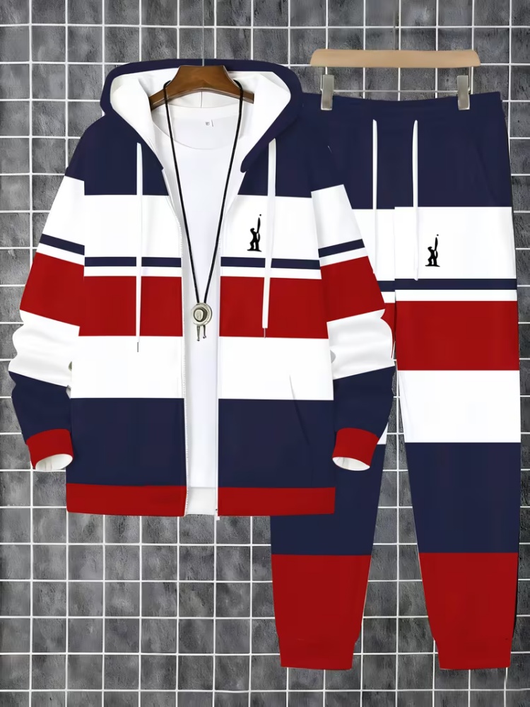 Setelan Hoodie Pria dengan Rit - Jacket Mens Fashion ulasan dan harga