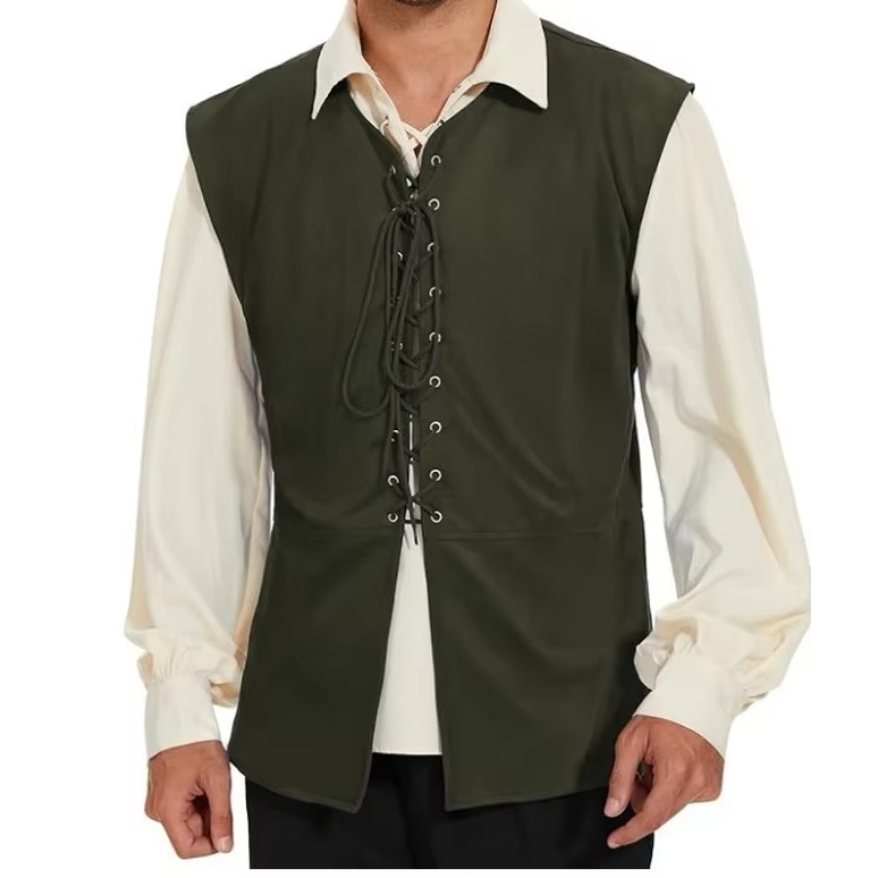 Rompi Steampunk Gotik Bajak La - Mens Fashion Vest ulasan dan harga