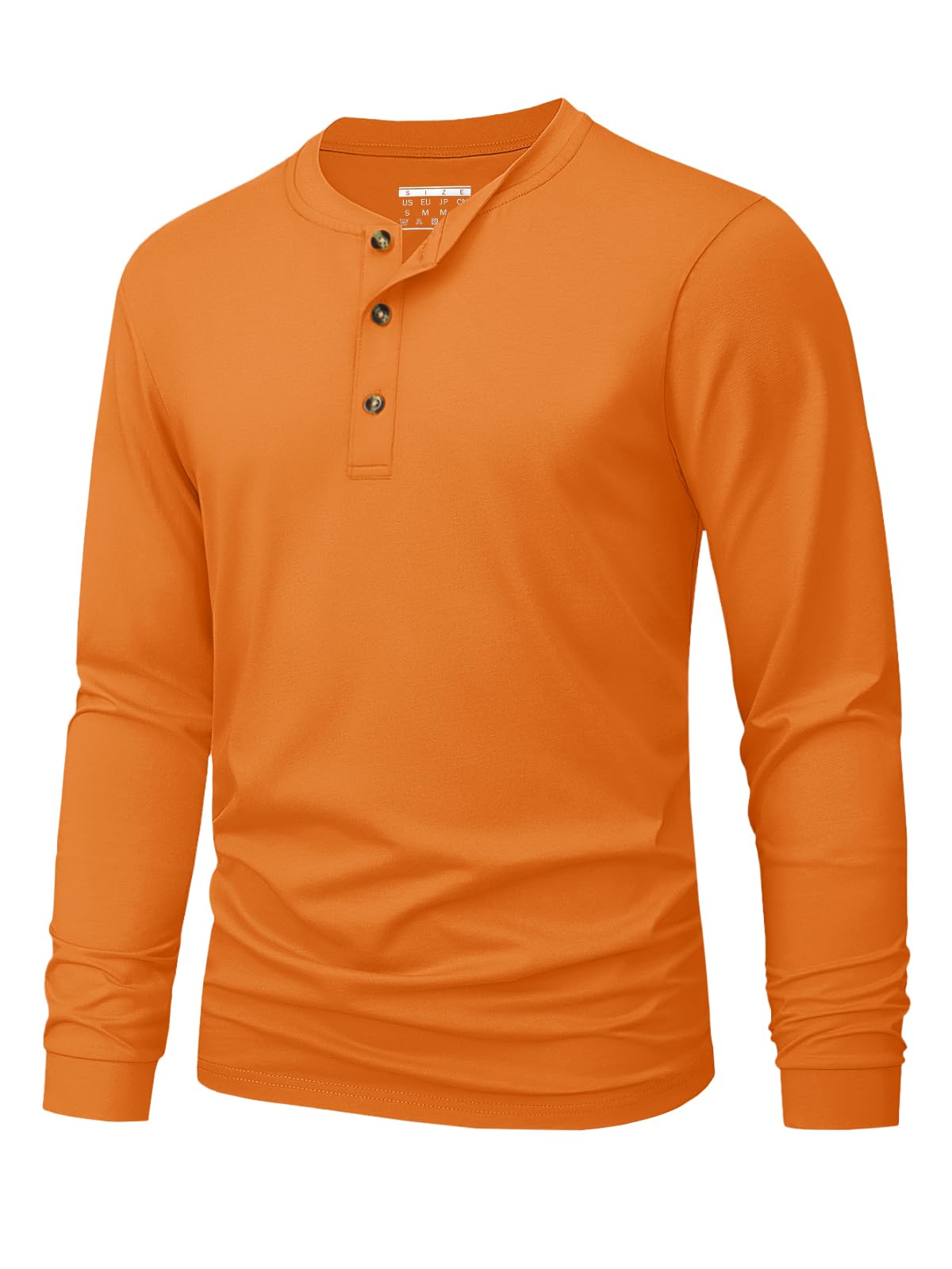 Kaos Henley Pria Polos Warna S - Men'S Fashion ulasan dan harga
