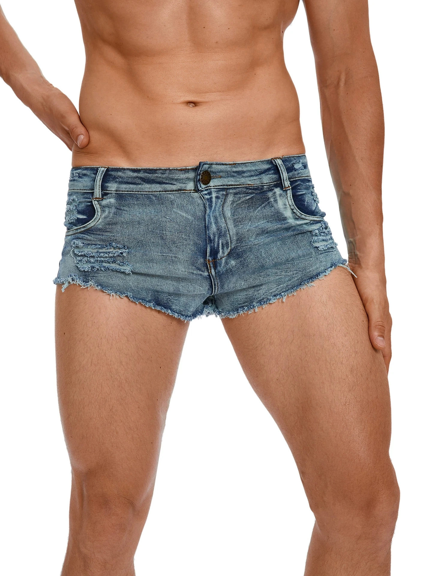 Celana Pendek Jeans Pinggang R - Jeans Pants Fashion Men ulasan dan harga
