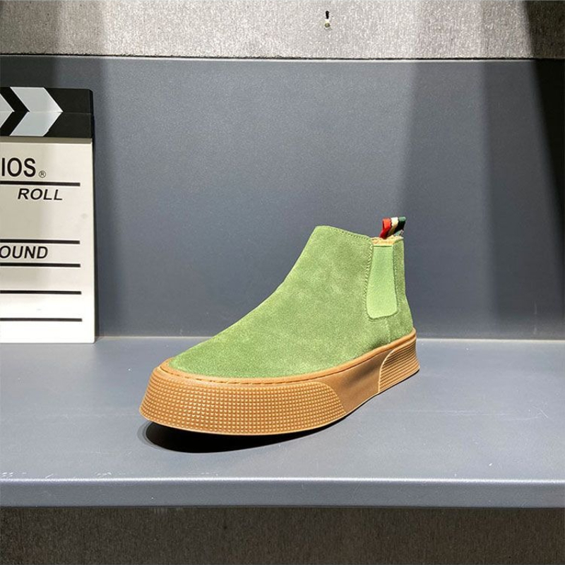 Sepatu Boots Chelsea Pria Musi - Men Fashion Korean Style ulasan dan harga