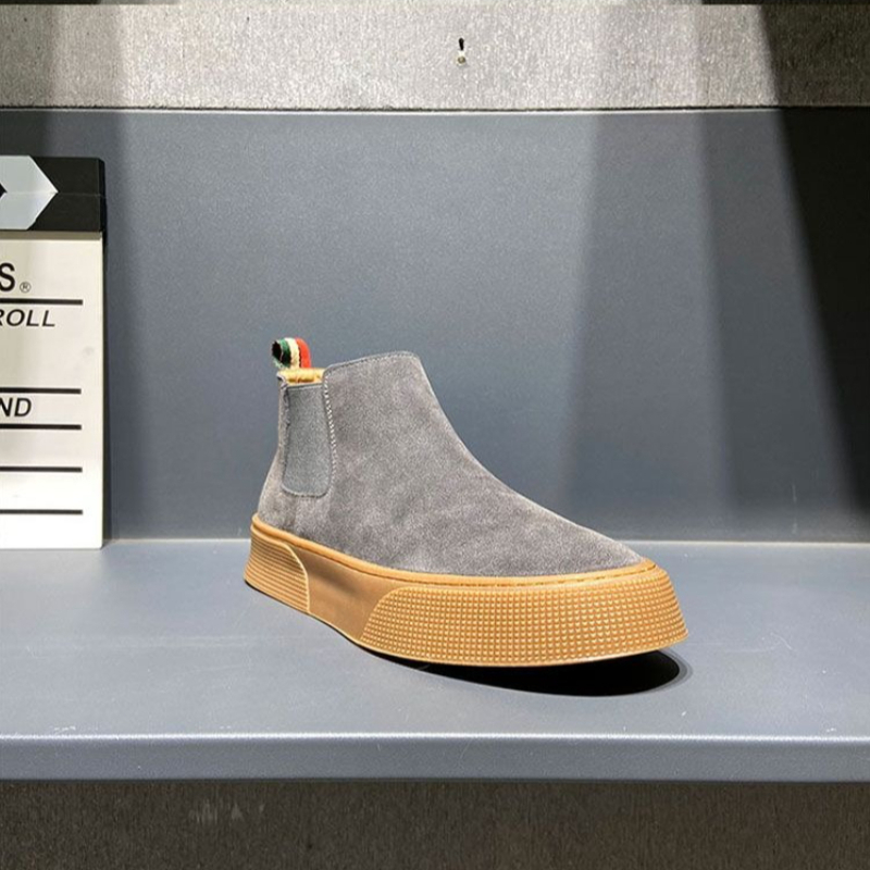 Sepatu Boots Chelsea Pria Musi - Men Fashion Korean Style ulasan dan harga